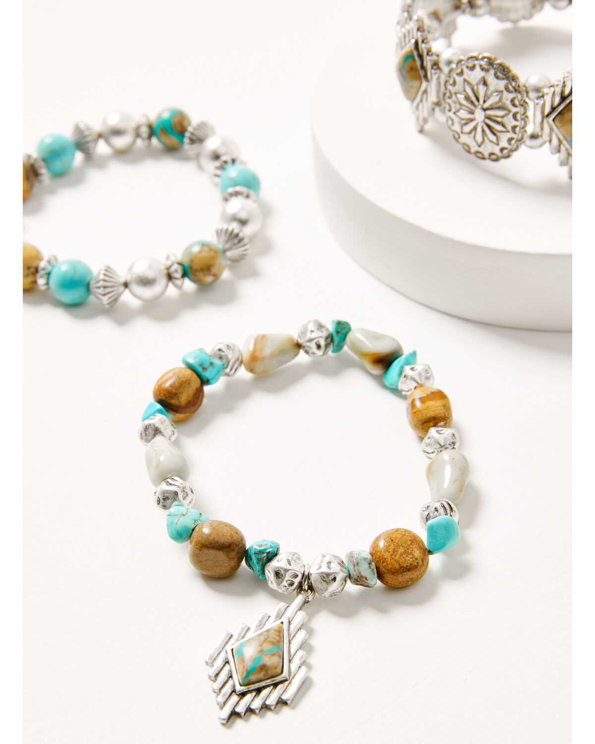 Image #2 - Shyanne Women's Sedona Sky Bracelet Set - 3 Piece, Silver, hi-res