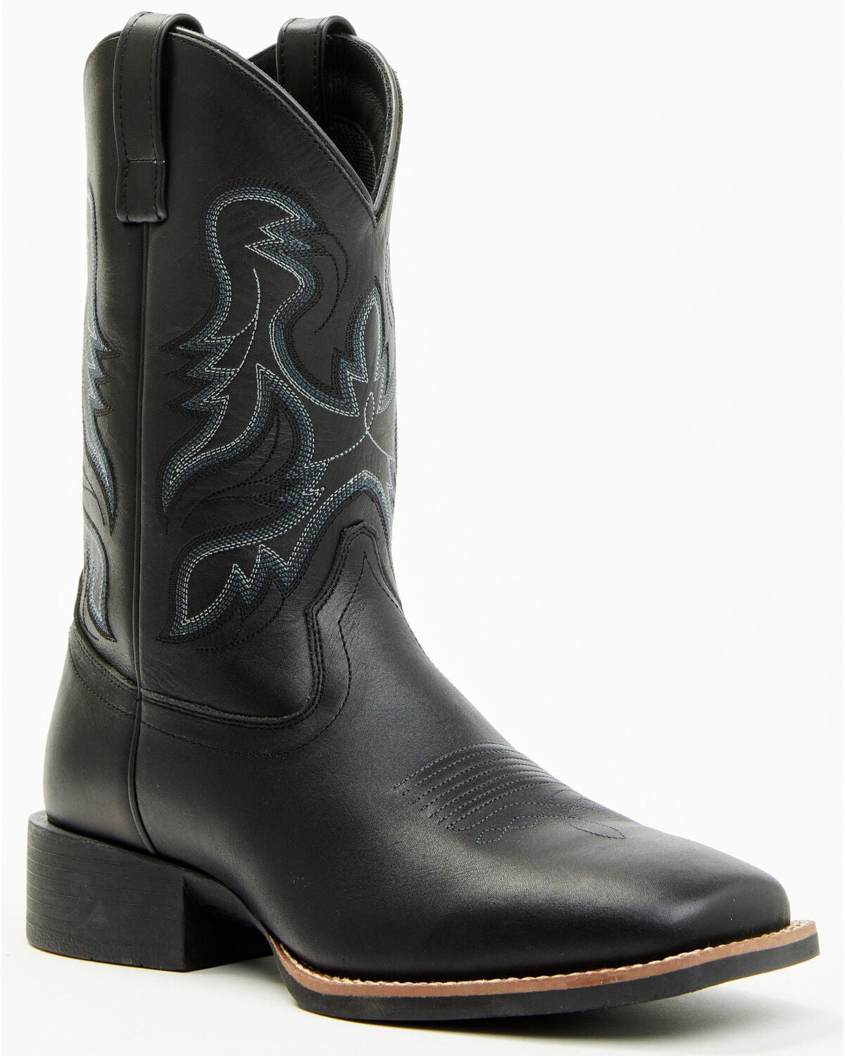 Cody James Ace&trade; Western Boots - Broad Square Toe, Black, hi-res