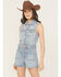 Image #2 - Show Me Your Mumu Women's Rancho Mirage Romper, Medium Wash, hi-res