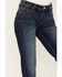 Image #2 - Rock & Roll Denim Women's Medium Wash Mid Rise Riding Bootcut Jeans, Blue, hi-res