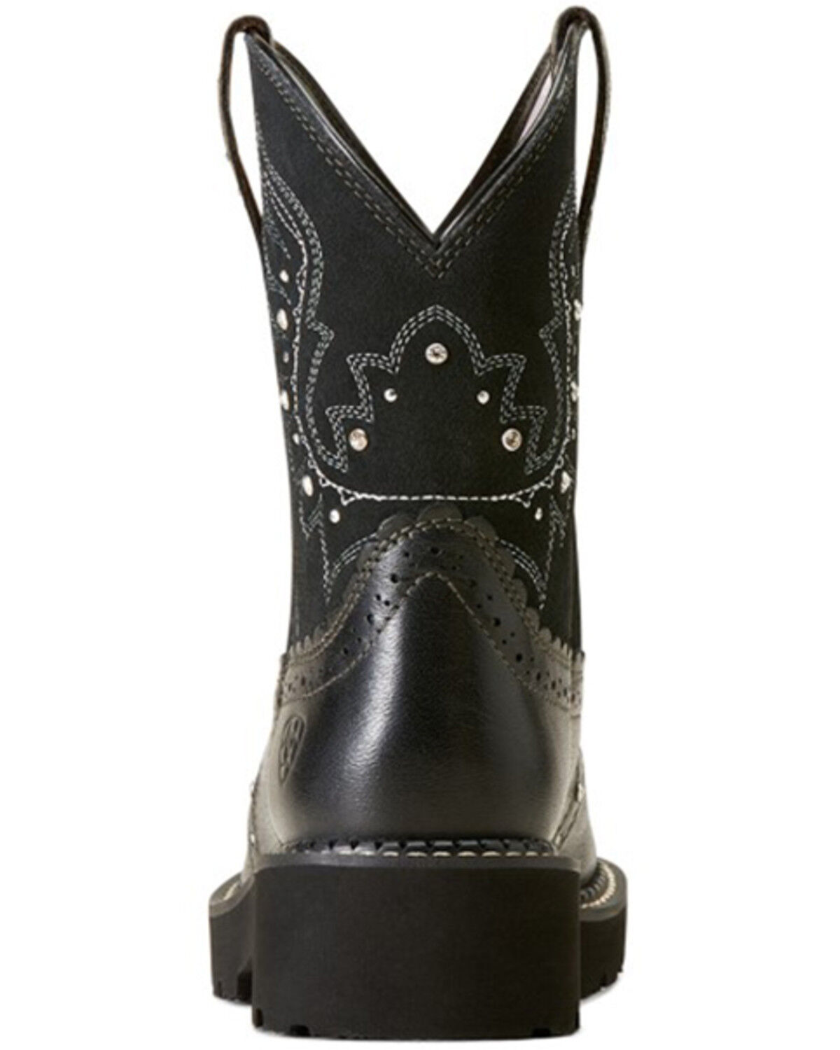 Image #3 - Ariat Women's Gembaby Western Boots - Round Toe, Black, hi-res