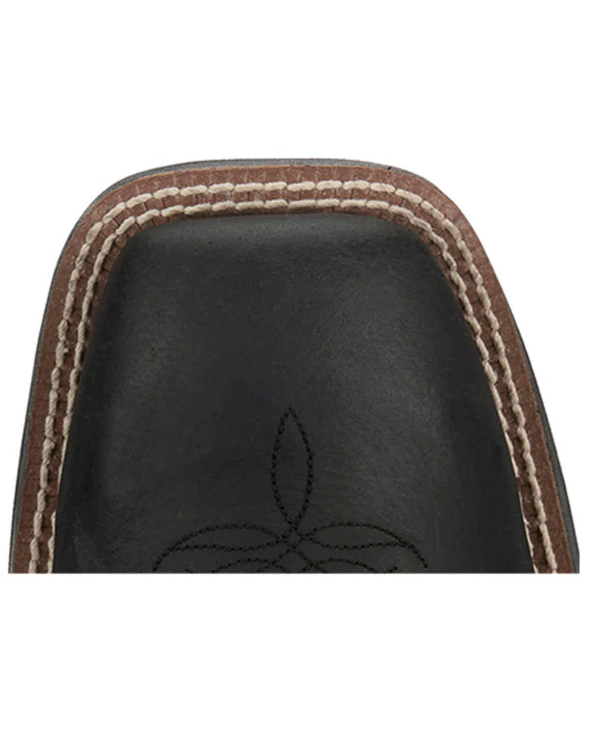 Image #6 - Justin Women's Demeter Western Boots - Broad Square Toe, Black, hi-res