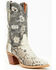 Image #1 - Dan Post Women's Exotic Python Western Boots - Snip Toe, Ivory, hi-res