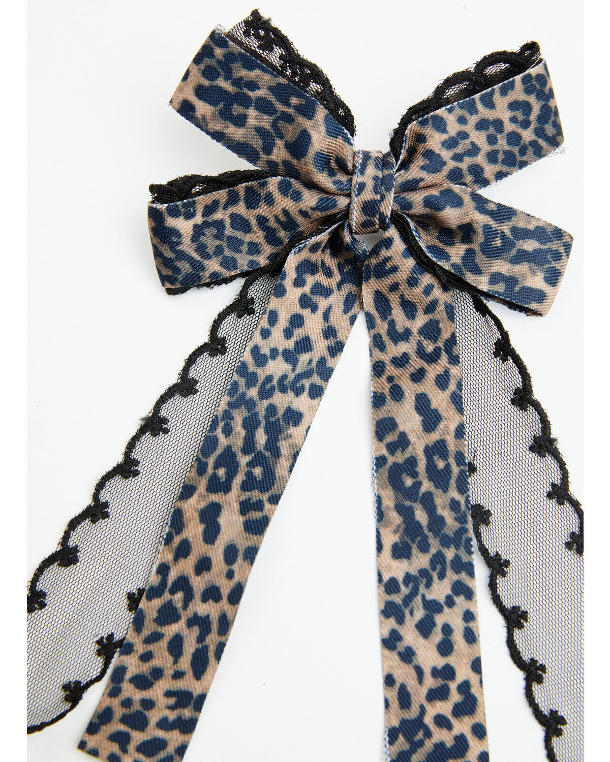 Image #2 - Shyanne Women's Leopard Print Lace Boot Bows - 2 Pack, Leopard, hi-res
