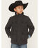 Image #1 - Urban Republic Boys' Military Jacket, Charcoal, hi-res
