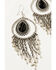 Image #2 - Idyllwind Women's Luna Black Earrings, Black, hi-res