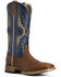 Image #1 - Ariat Men's Soldado VentTEK Western Performance Boots - Broad Square Toe, Blue, hi-res