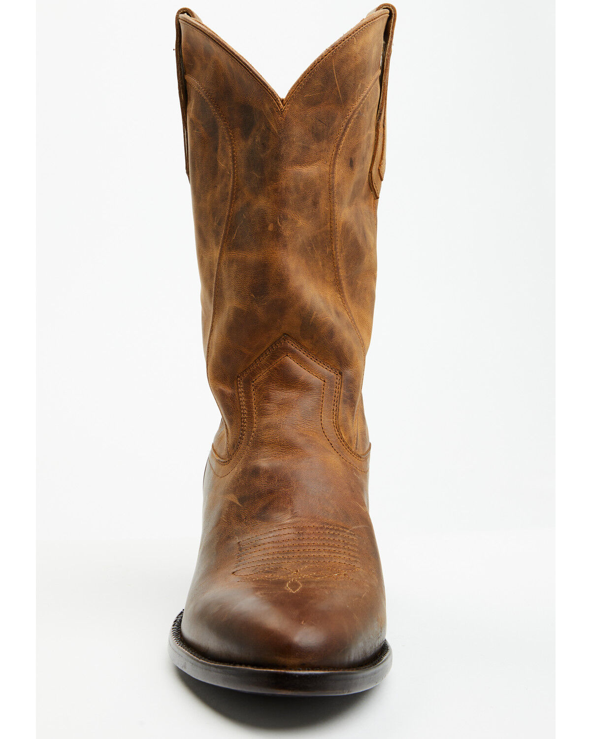 Image #4 - Cody James Black 1978® Men's Chapman Western Boots - Round Toe, Distressed Brown, hi-res