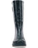Image #3 - Western Chief Women's Feminine Floral Wide Calf Tall Rain Boots, Slate, hi-res