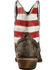Roper Women's Americana Patriotic Boots - Snip Toe, Brown, hi-res
