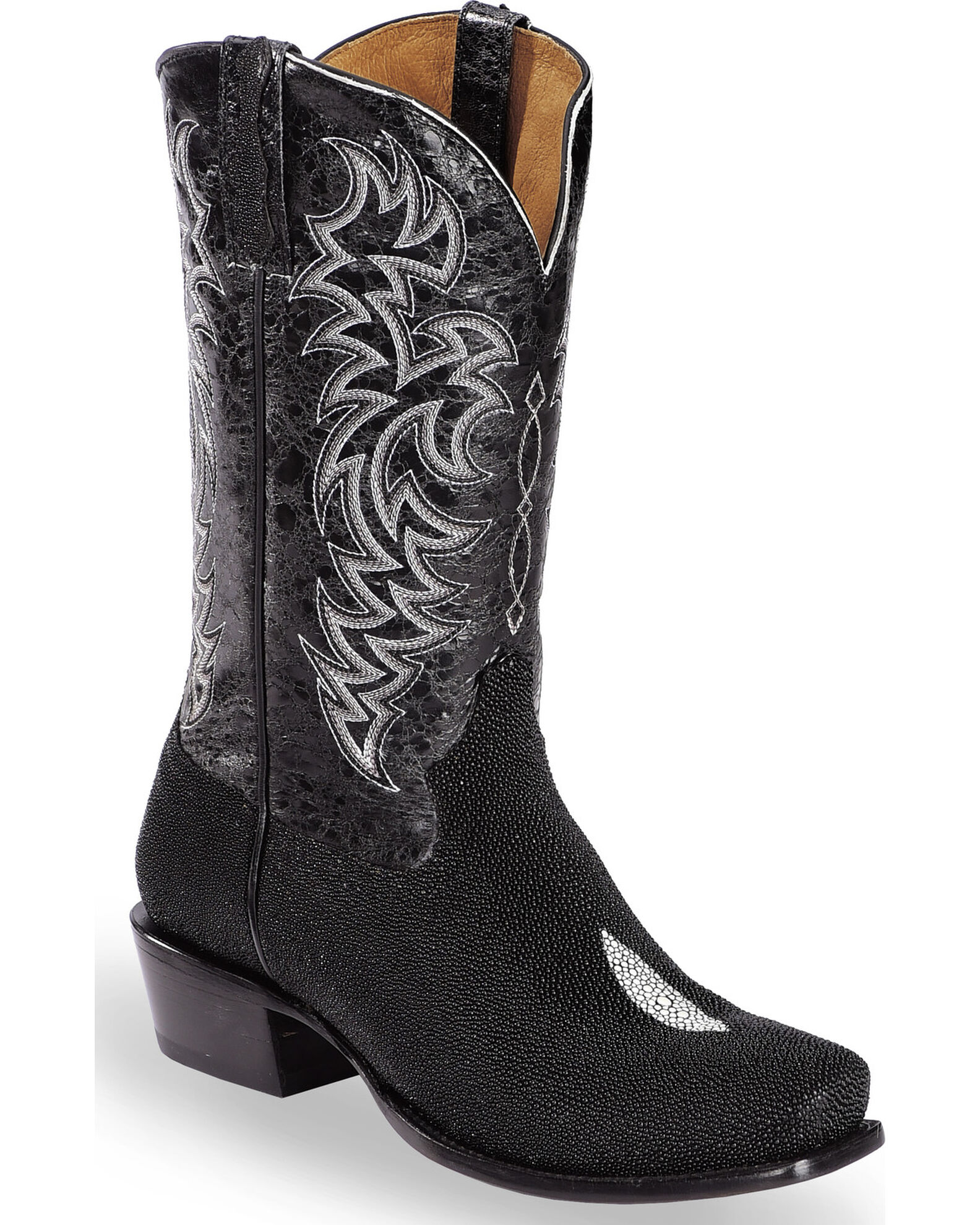 Stingray square on sale toe boots