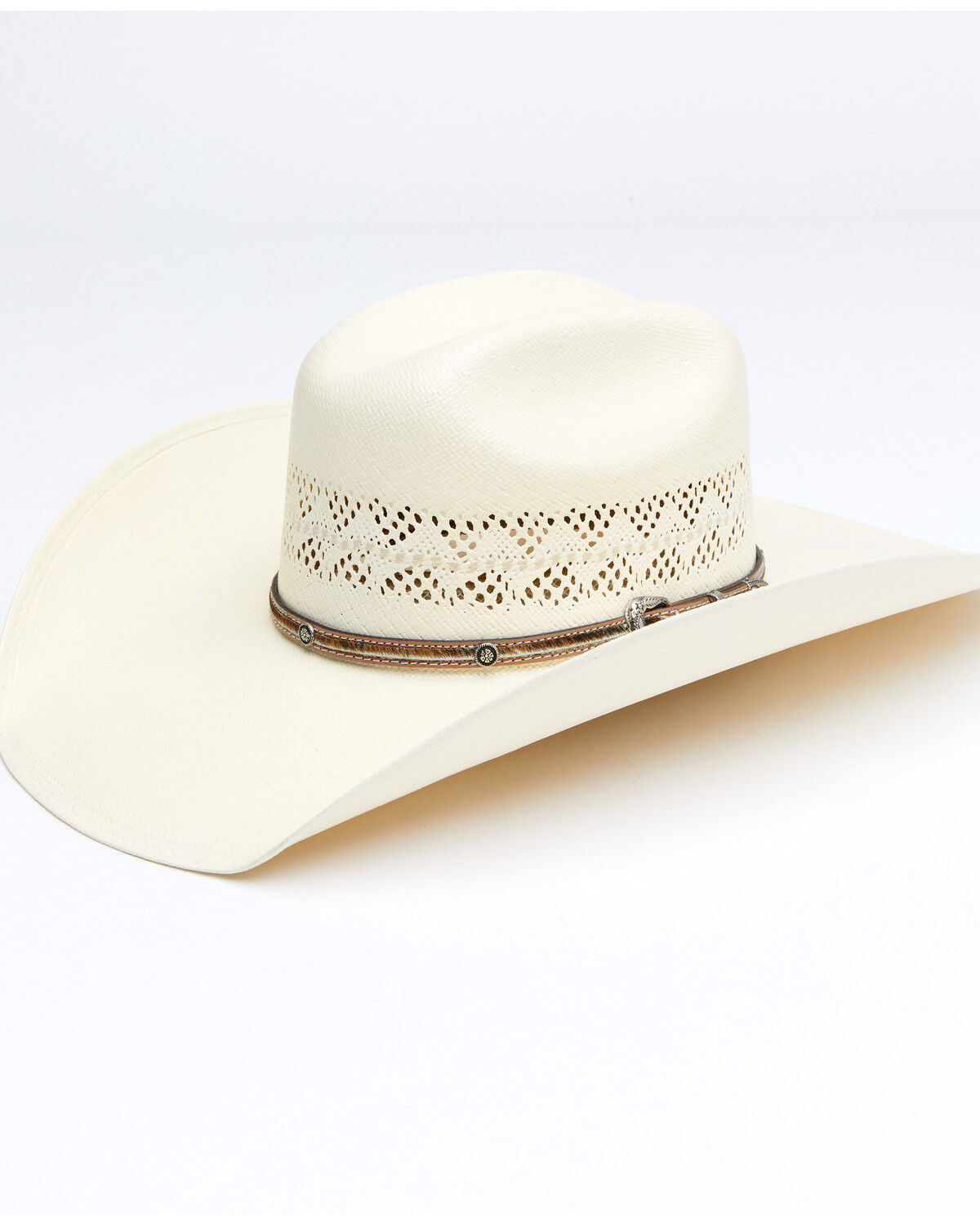 longshot 10x vented straw cowboy hat