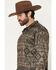 Image #2 - Ariat Men's Caldwell 1/4 Button-Down Pullover Sweater, Brown, hi-res