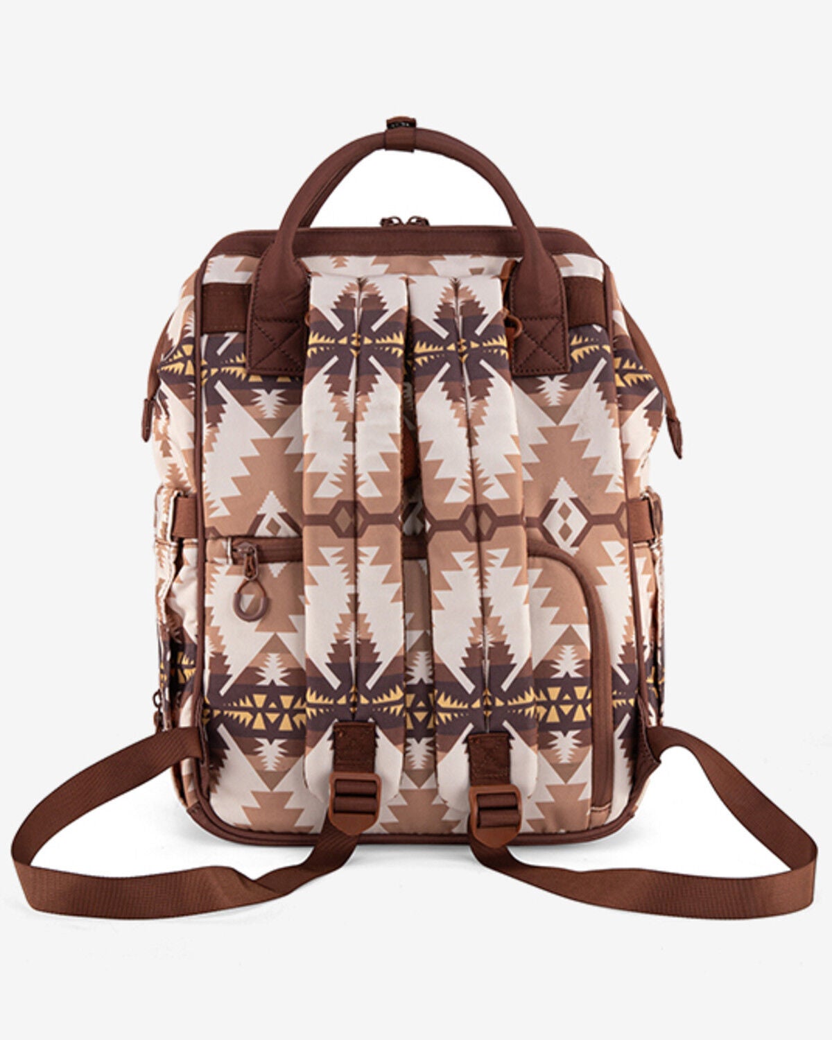 Image #2 - Wrangler Women's Callie Southwestern Print Backpack, Tan, hi-res