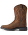 Image #2 - Ariat Boys' WorkHog® XT Coil Western Boots - Square Toe, Brown, hi-res