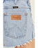 Image #4 - Wrangler Women's Bloom Light Wash High Rise Cowboy Denim Shorts, Light Wash, hi-res
