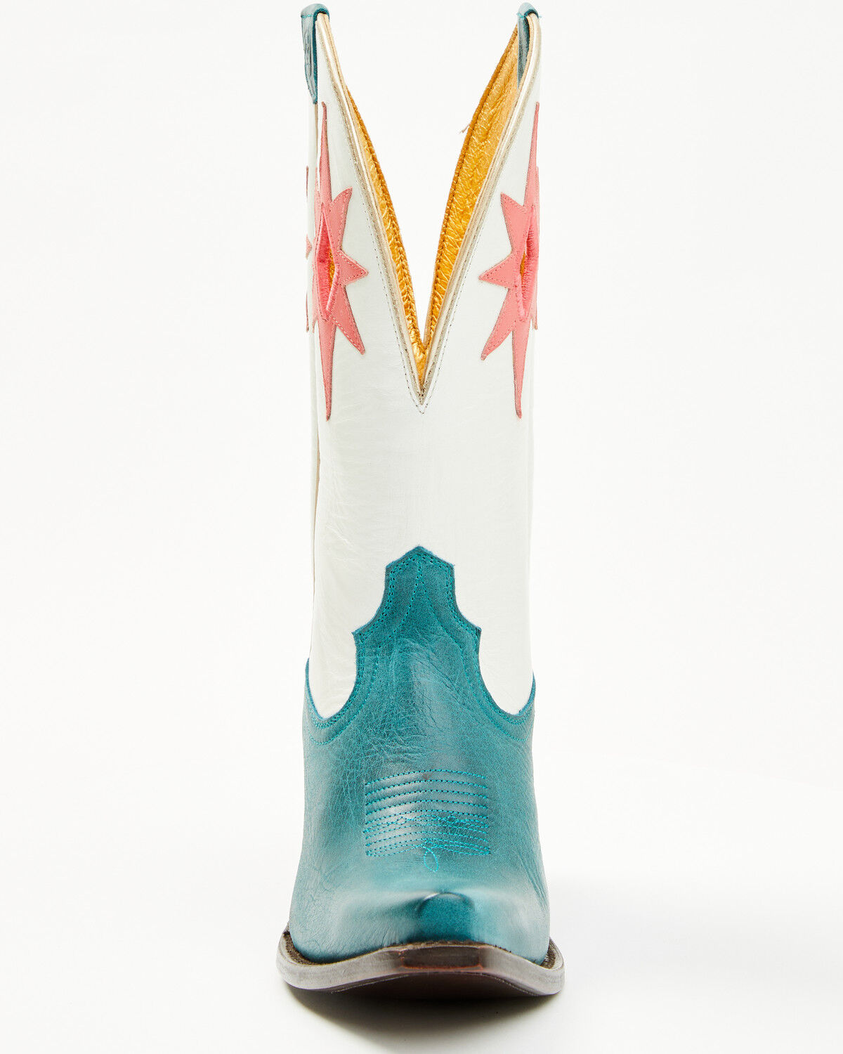 Image #4 - Ariat Women's Starlight Western Boots - Snip Toe, Turquoise, hi-res