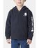 Image #1 - Carhartt Toddler Boys' Long Sleeve Half Zip Hooded Logo Pullover, Black, hi-res