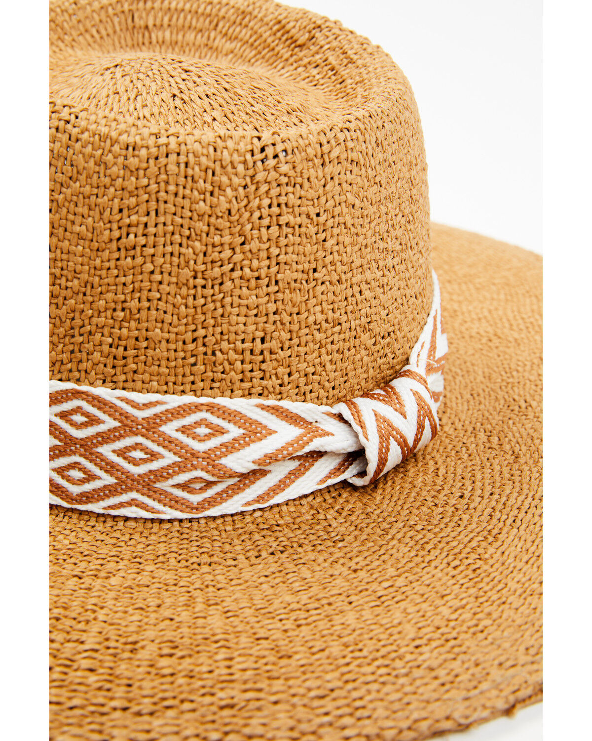 Image #2 - Nikki Beach Women's Chelsea Australian Straw Western Fashion Hat, Brown, hi-res