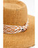Image #2 - Nikki Beach Women's Chelsea Australian Straw Western Fashion Hat, Brown, hi-res