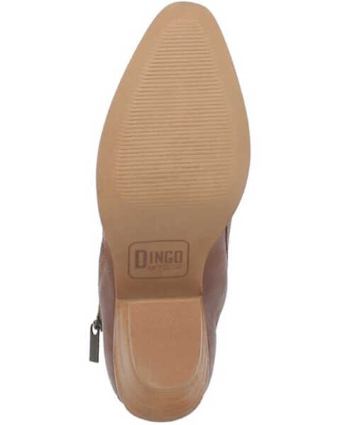 Dingo Women's Nirvana Fashion Booties - Snip Toe , Brown, hi-res