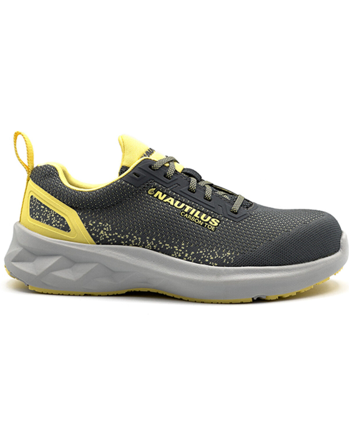 Image #2 - New Balance Men's Nautilus Springwater Work Shoes - Carbon Toe, Stone, hi-res