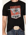 Image #3 - Justin Men's Standard Of The West Short Sleeve Graphic T-Shirt, Black, hi-res