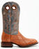 Image #2 - Cody James Men's Exotic Ostrich Western Boots - Broad Square Toe, Cognac, hi-res