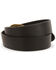 Image #2 - Justin Men's Basic Leather Work Belt, Black, hi-res