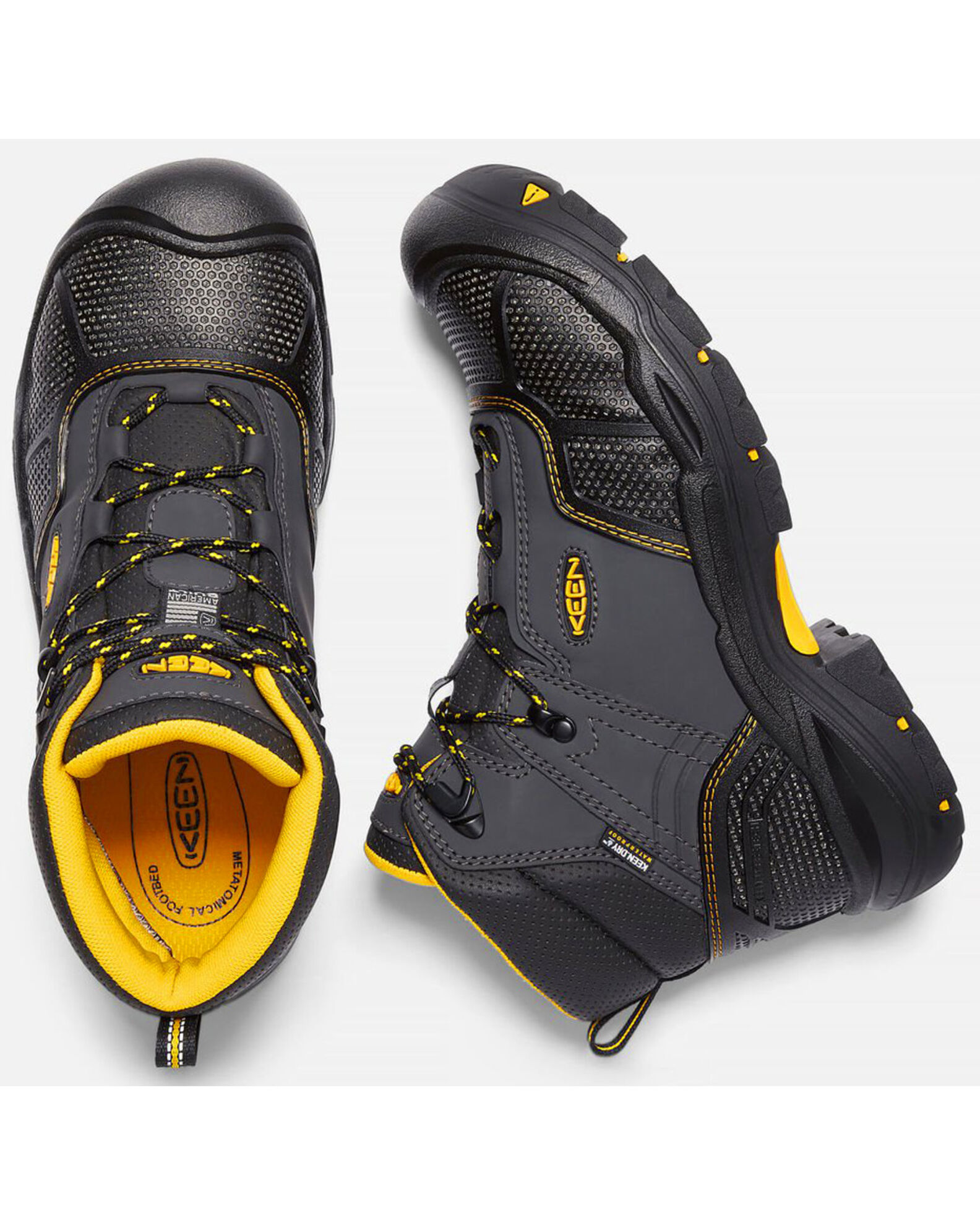 Keen Men s Logandale 6 Waterproof Work Boots Steel Toe Sheplers