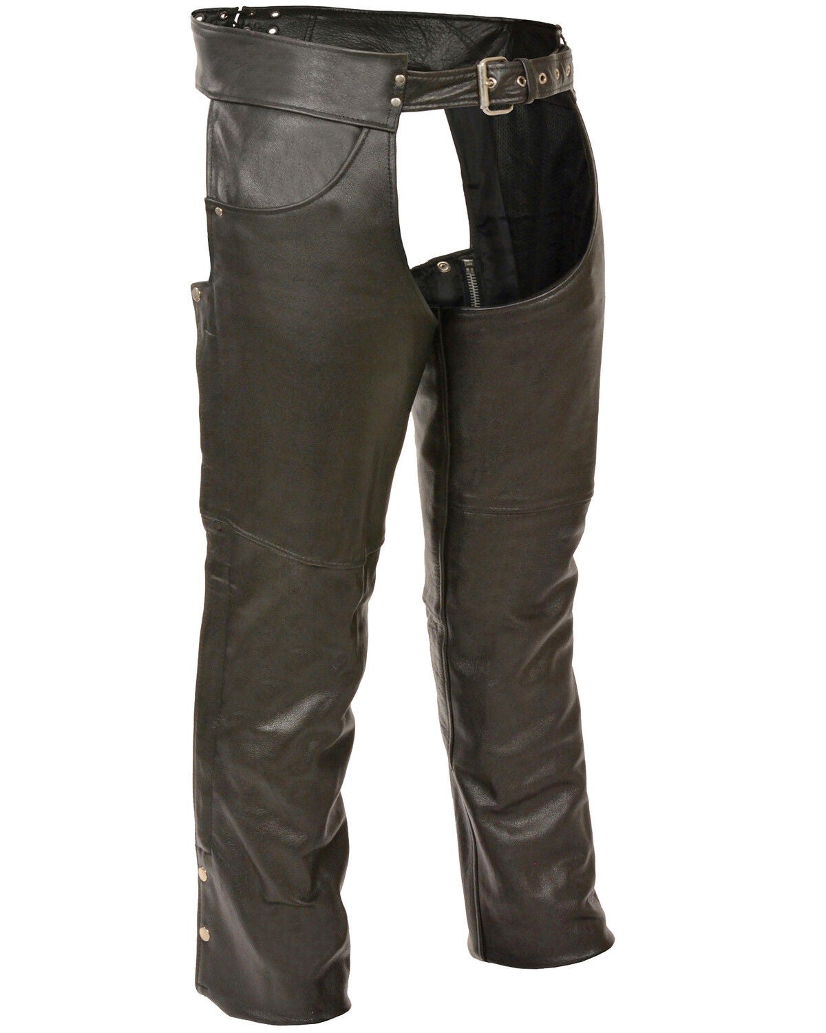 Milwaukee Leather Men's Classic Chap With Jean Pockets - 4X, Black, hi-res