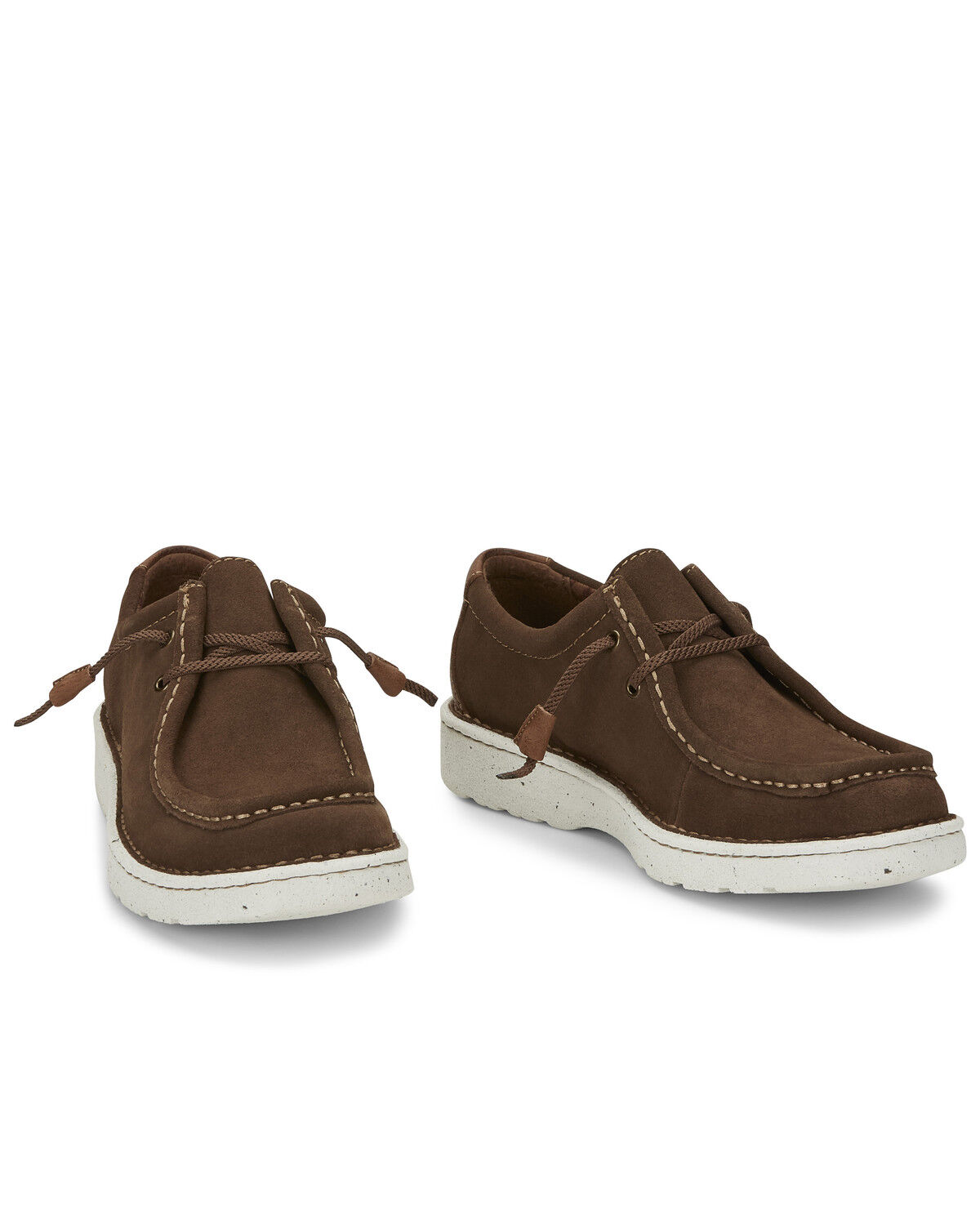 justin lace up shoes