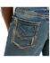 Image #4 - Ariat Men's M5 Ridgeline Medium Wash Slim Straight Jeans, Med Stone, hi-res