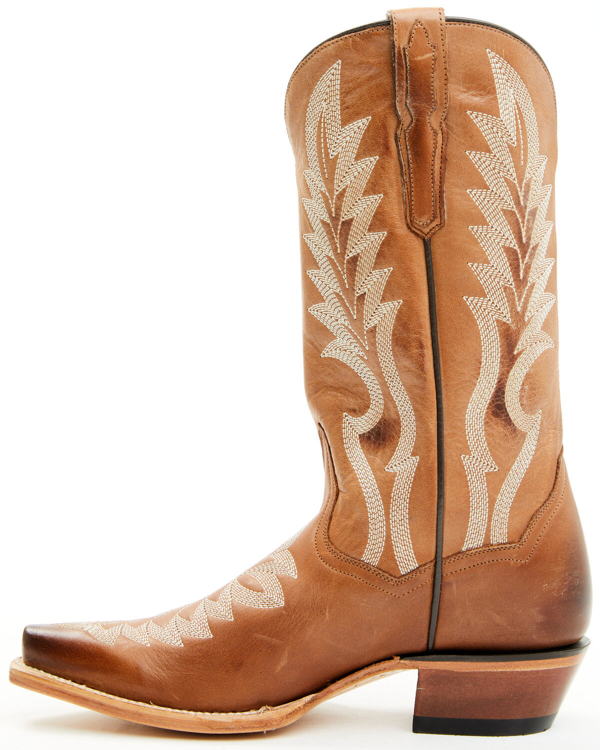 Image #3 - Dan Post Women's Rochelle Western Boots - Snip Toe, Honey, hi-res