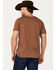 Image #4 - Cinch Men's 1996 Logo Short Sleeve T-Shirt, Brown, hi-res