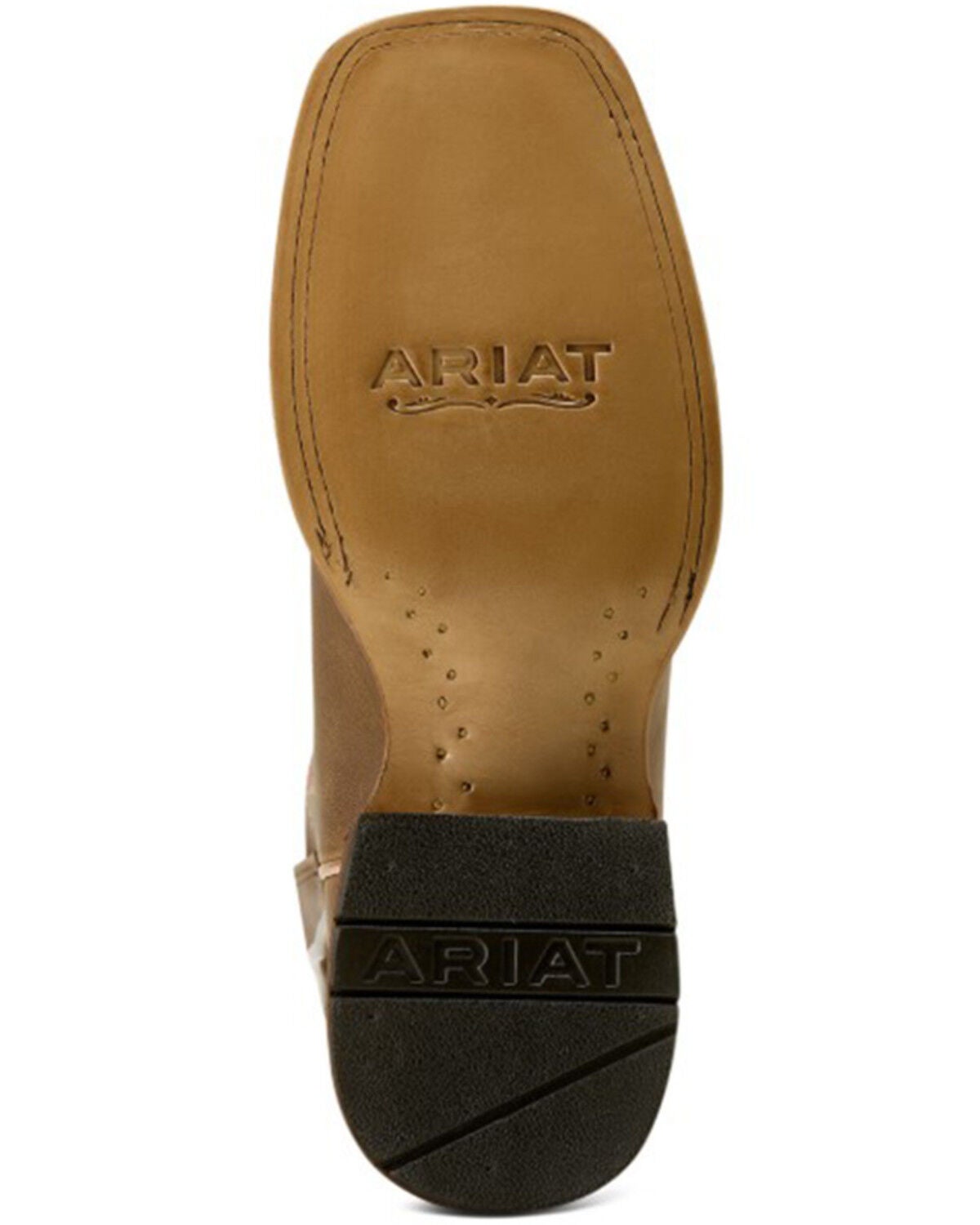 Image #7 - Ariat Women's County Lane Western Boots - Broad Square Toe, Tan, hi-res