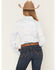 Image #4 - Wrangler Retro Women's Horse Print Long Sleeve Snap Western Shirt, White, hi-res