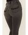 Image #4 - Idyllwind Women's Twelve South Wash Down High Risin Lace-Up Bootcut Jeans, Grey, hi-res