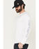 Image #2 - Carhartt Men's Force Sun Defender™ Lightweight Long Sleeve Graphic T-Shirt, Blue/white, hi-res