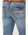 Image #4 - Cody James Men's Manning Light Wash Slim Boot Stretch Denim Jeans, Light Wash, hi-res