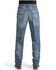 Cinch Men's Black Label 2.0 Medium Wash Jeans, Med Stone, hi-res