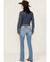 Image #3 - Ariat Women's R.E.A.L. Medium Wash Alice Slim Trouser Denim Jeans, Medium Wash, hi-res