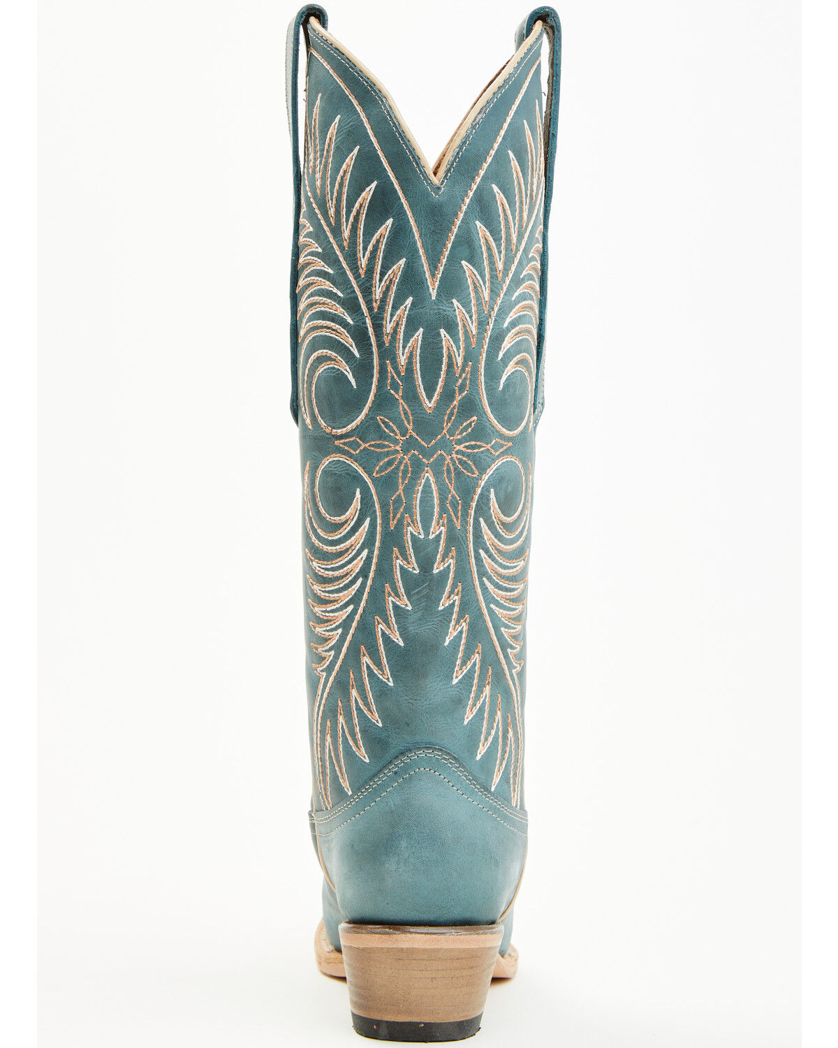 Image #5 - Circle G Women's Tall Western Boots - Snip Toe, Blue, hi-res