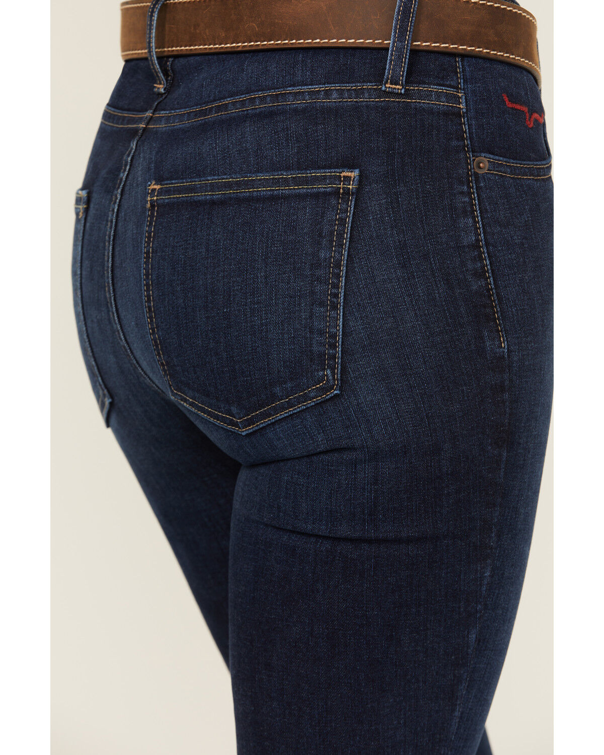 Image #4 - Kimes Ranch Women's Dark Wash Chloe Flare Bootcut Jeans, Blue, hi-res