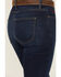 Image #4 - Kimes Ranch Women's Dark Wash Chloe Flare Bootcut Jeans, Blue, hi-res