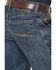 Image #4 - Ariat Men's M4 Newton Norwich Medium Wash Relaxed Straight Rigid Denim Jeans, Medium Wash, hi-res