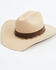Image #1 - San Diego Hat Company Millie Wool Felt Cowboy Hat, Tan, hi-res