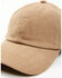 Image #2 - Cleo + Wolf Women's Solid Corduroy Ball Cap, Taupe, hi-res