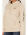 Image #3 - Ariat Women's Embroidered Logo Hoodie, Tan, hi-res