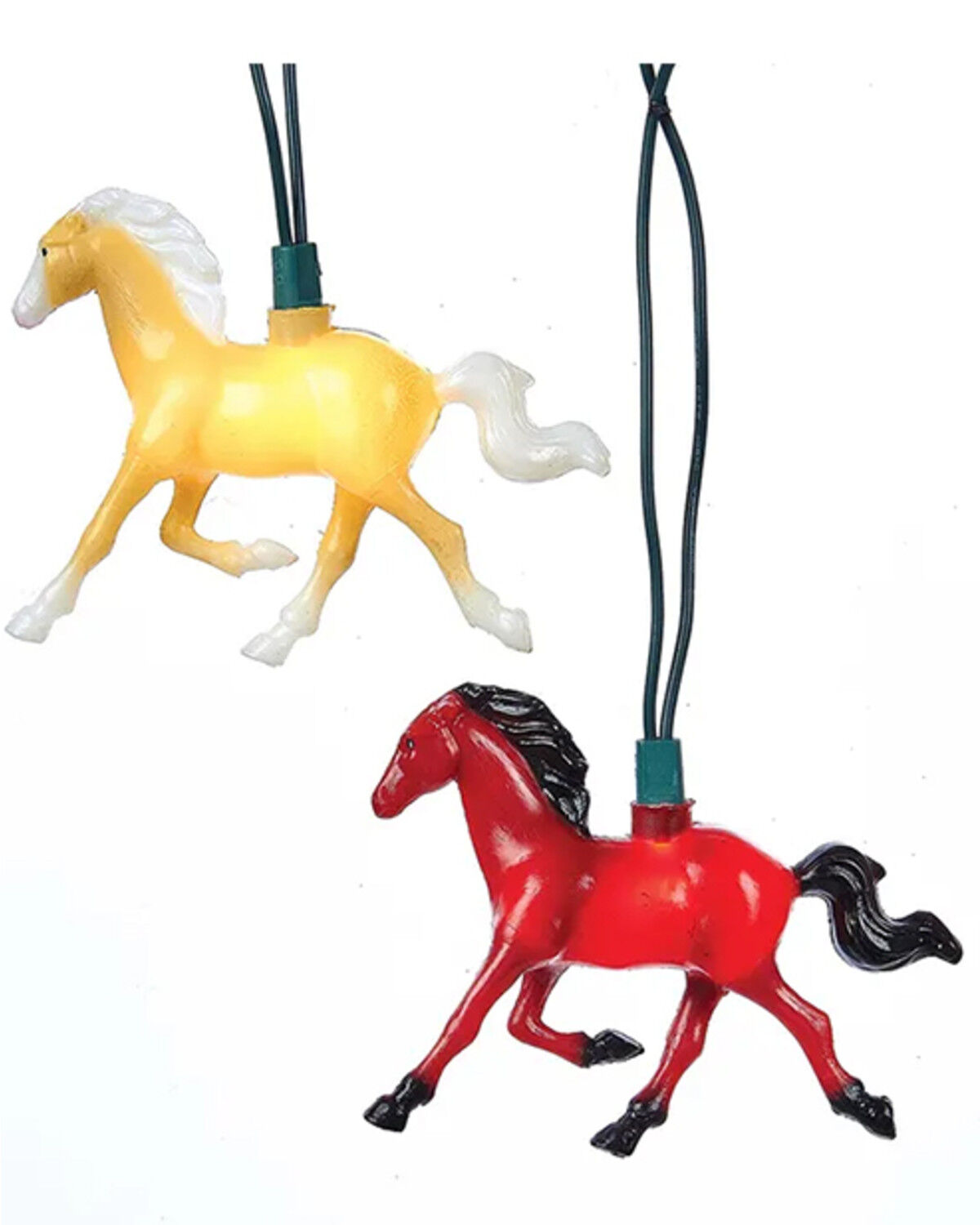 Image #1 - Kurt Adler 10-Light Running Horse String Light Set, Multi, hi-res